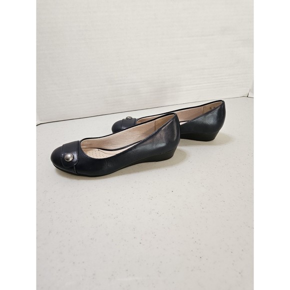 Size  Women Shoes 6M 6 LifeStride Fabiana Ballet Flat Navy Blue F8006S1401 - Picture 5 of 6